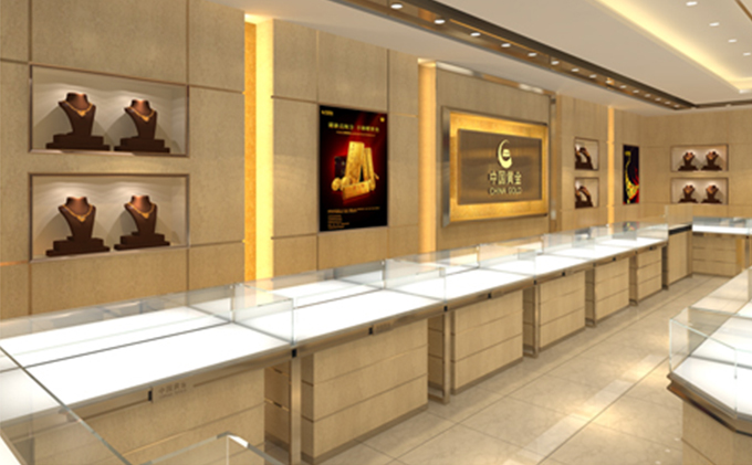 中國黃金珠寶展柜 中國黃金珠寶展柜