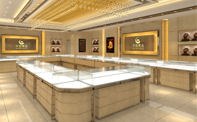 中國黃金珠寶展柜 中國黃金珠寶展柜