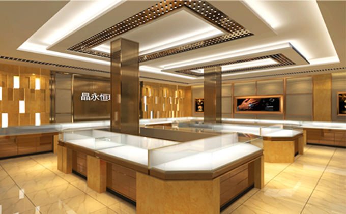 晶永恒珠寶展柜 晶永恒珠寶展柜