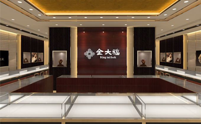 金大福珠寶展柜 金大福珠寶展柜