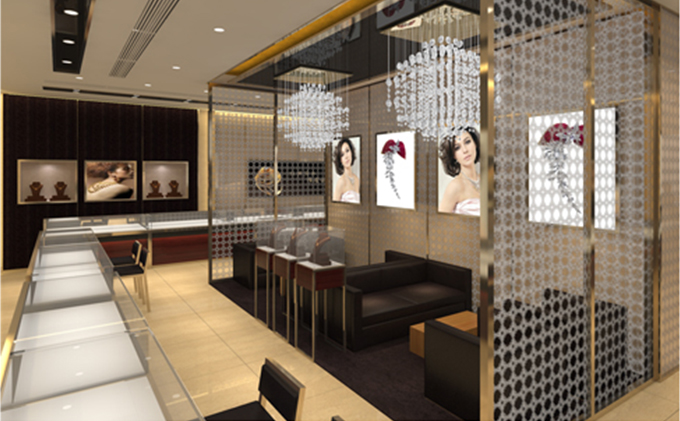 金大福珠寶展柜 金大福珠寶展柜