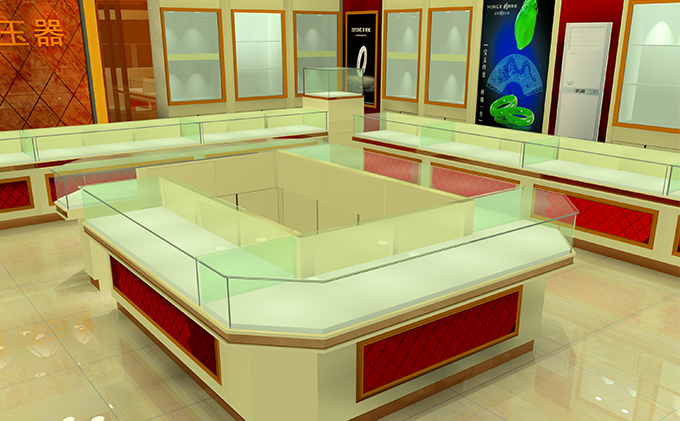 洪福玉器展柜 洪福玉器展柜