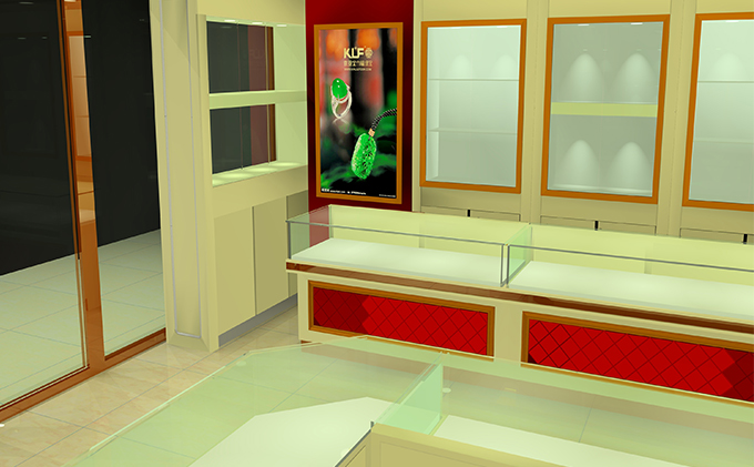 洪福玉器展柜 洪福玉器展柜