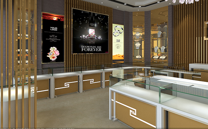 大福珠寶展柜 大福珠寶展柜