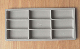 眼鏡展柜道具9格灰絨GX1001 眼鏡展柜道具9格灰絨GX1001